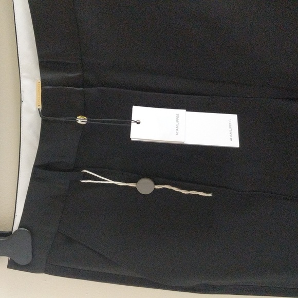 NWT Adam Lippes Wool Pants Black - Picture 3 of 16